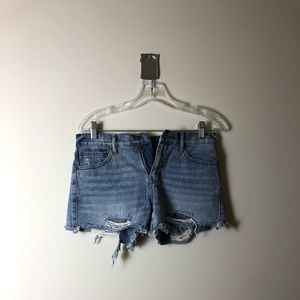 FINAL SALE | Free People High Waisted Jean Shorts